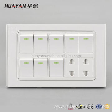 Hot selling custom design plastic wall switch plate